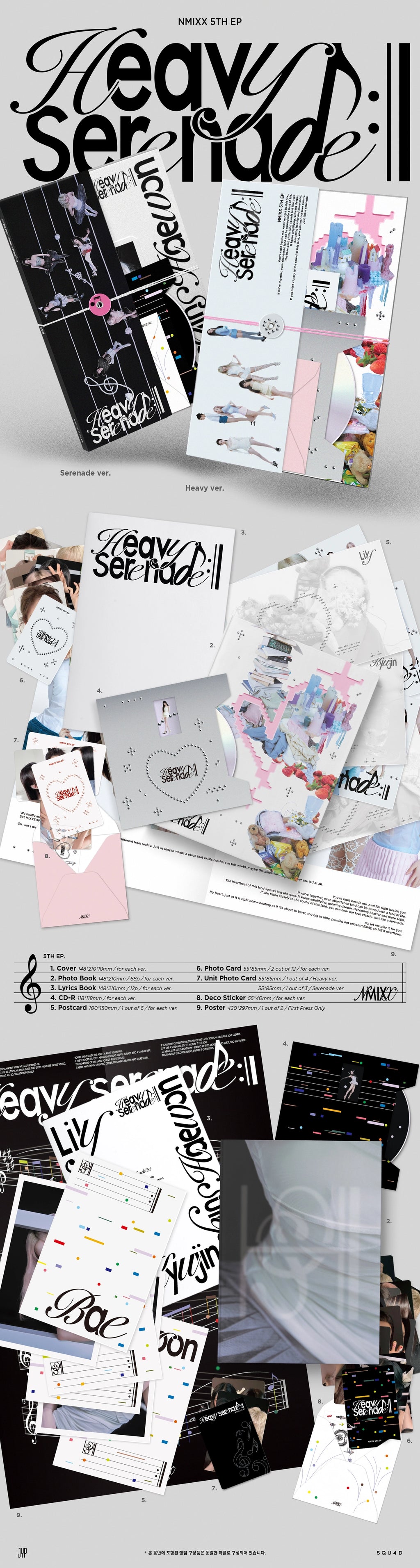 NMIXX - 5th EP Album [Heavy Serenade]
