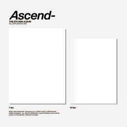 ZEROBASEONE - The 6th Mini Album [Ascend-] (Photobook Ver.) (1 Ver. & 10 Ver.)