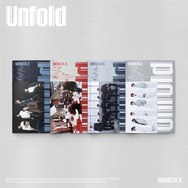 💙 MONSTA X - [UNFOLD] (English Album)