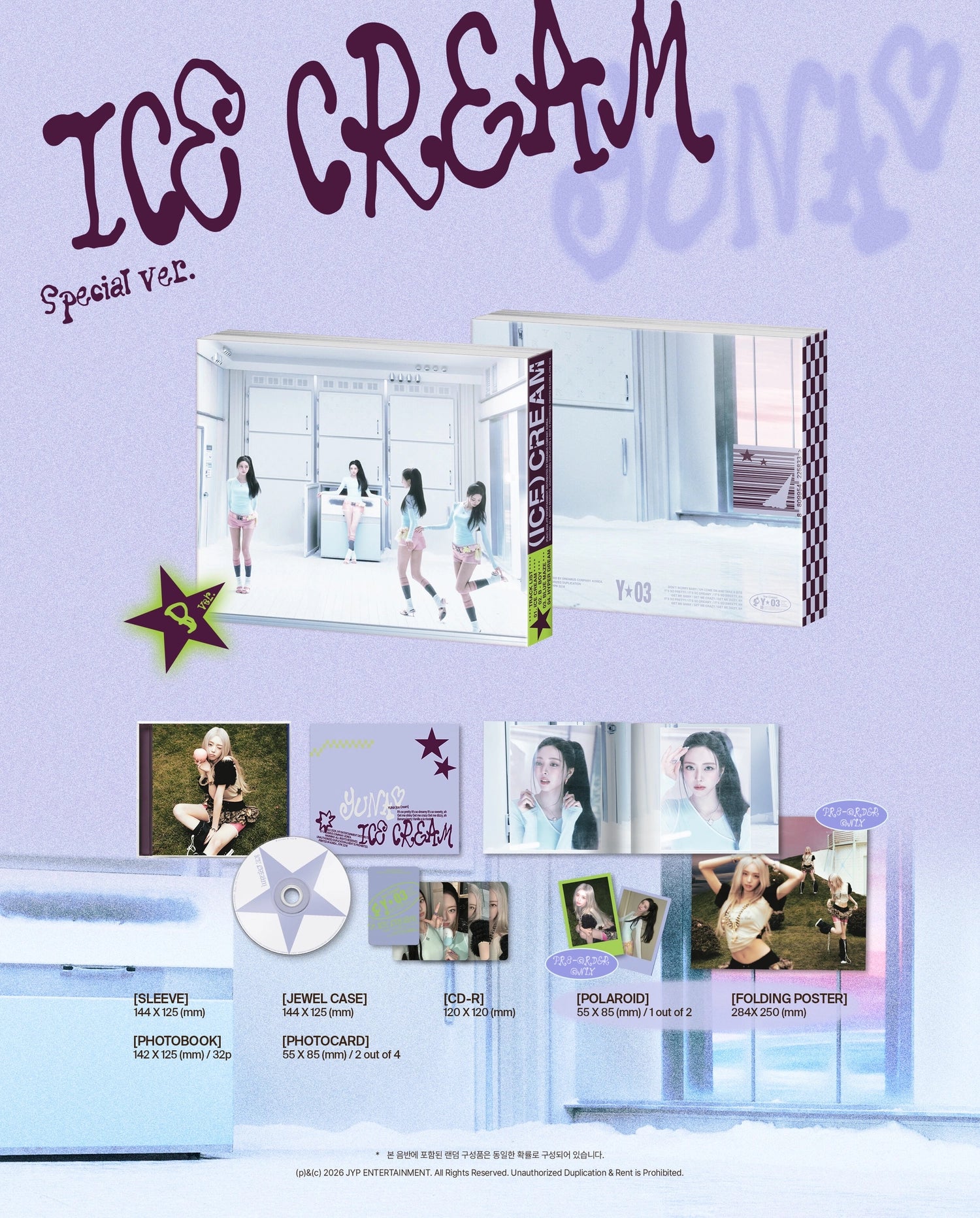 YUNA (ITZY) - [Ice Cream] (Special Ver.)