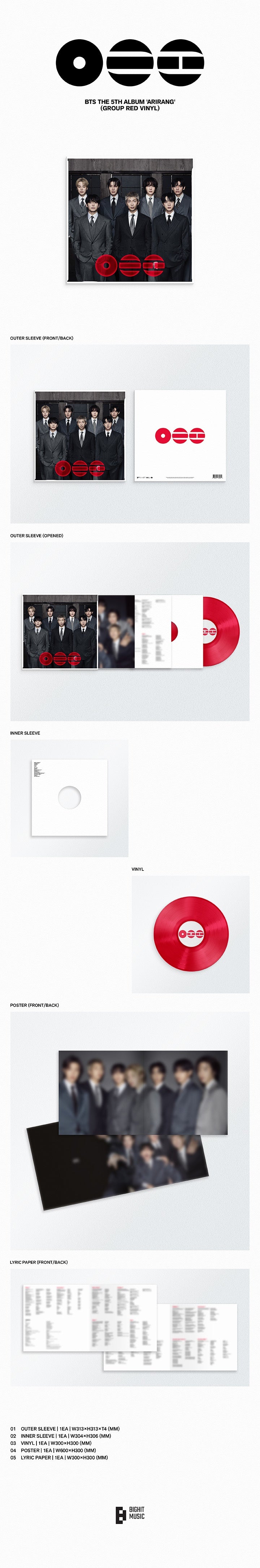 ❤️ BTS - [ARIRANG] (Standard Vinyl)