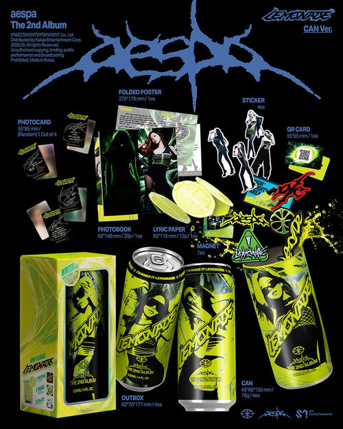aespa - 2. albuma [LEMONADE] (CAN bertsioa) (SMART ALBUM)