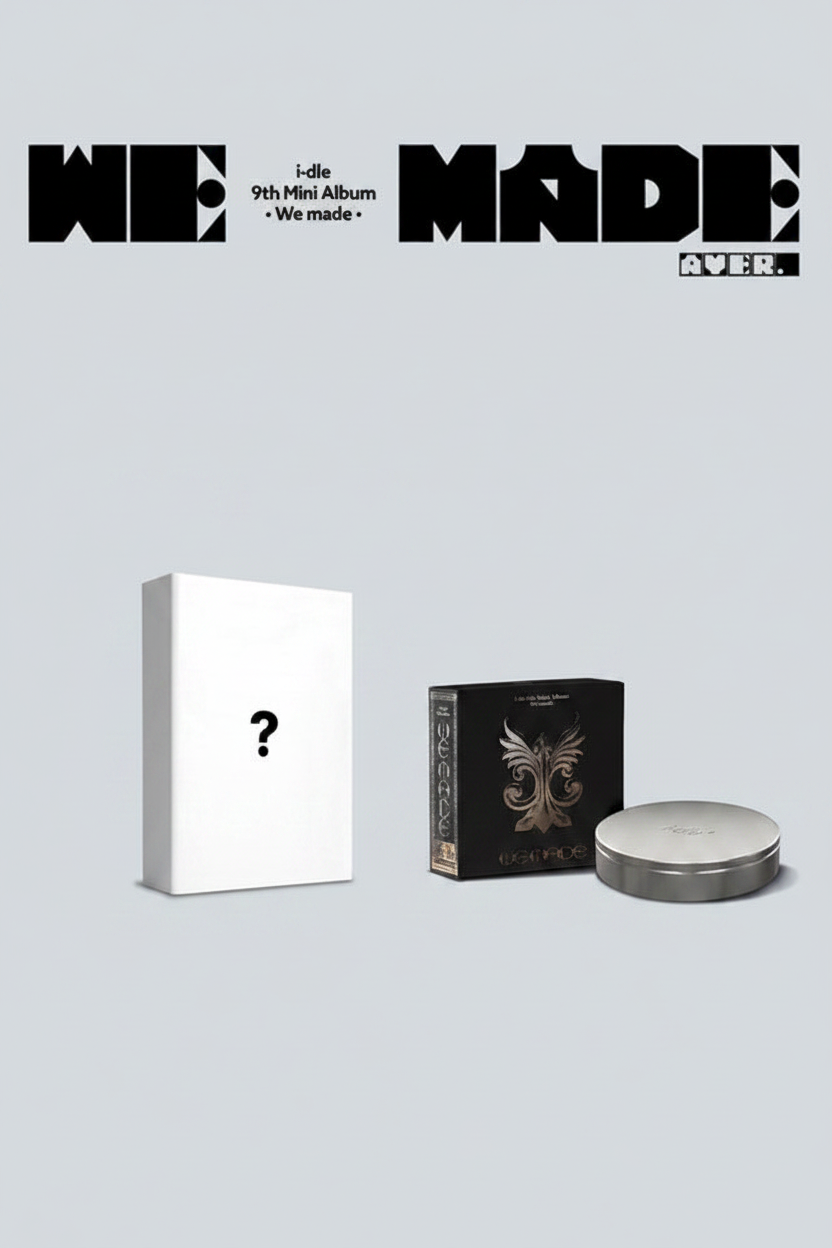 i-dle We Made A Ver. & B Ver. ensemble