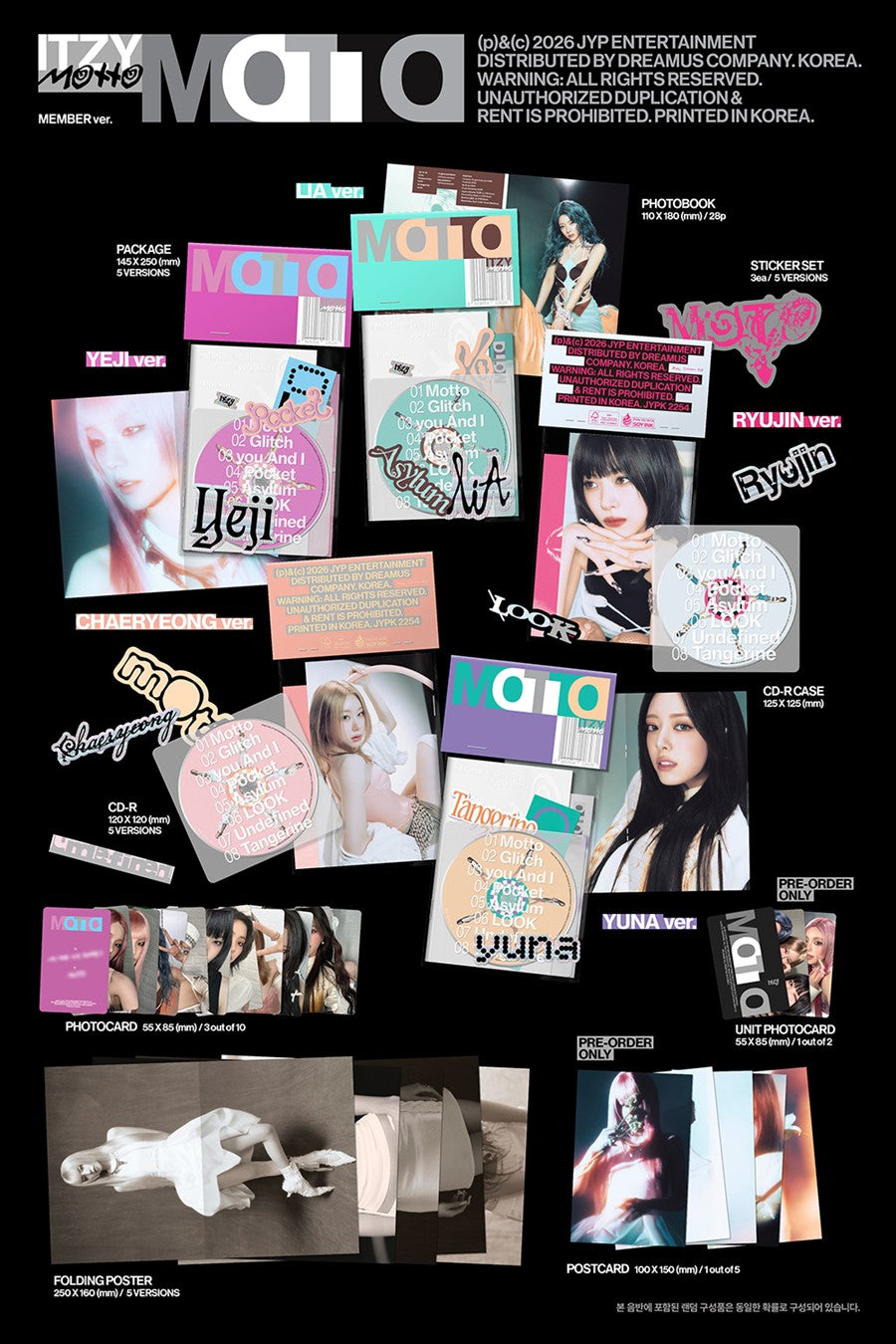 ITZY - [Motto] (MEMBER Ver.)