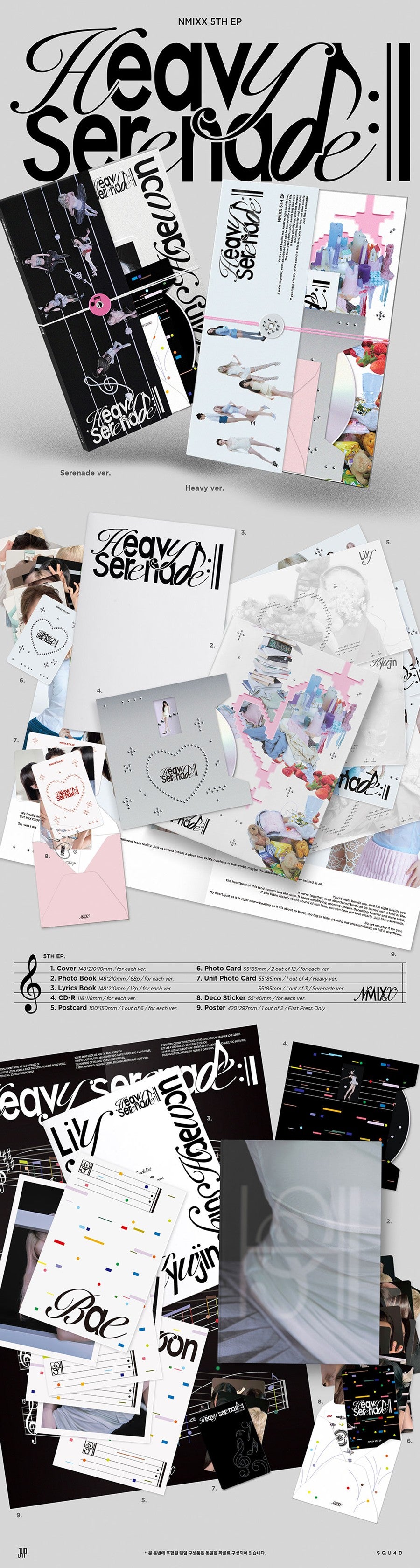 NMIXX - 5th EP Album [Heavy Serenade]