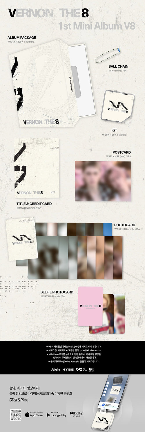 (SEVENTEEN) V8 – 1st Mini Album [V8] (KiT Ver.)