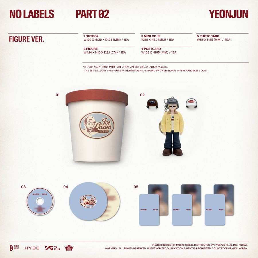 (TXT) YEONJUN – [NO LABELS: PART 02] (Figure Ver.)