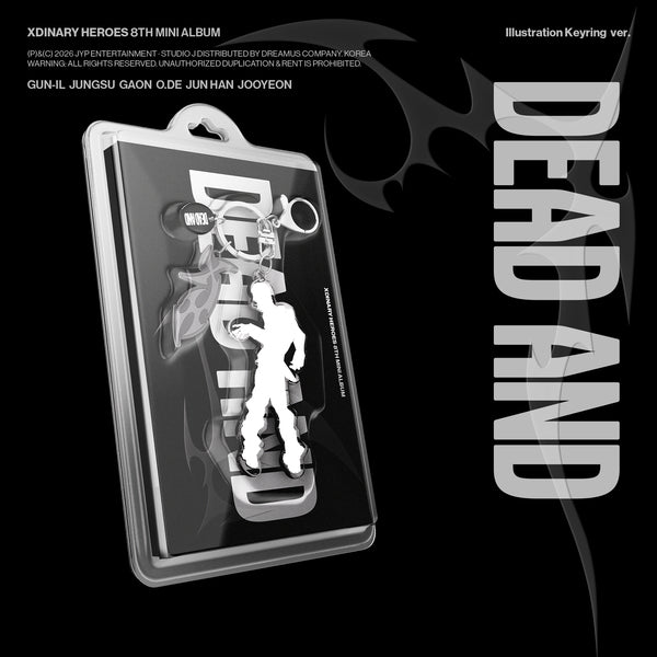 Xdinary Heroes - 8th Mini Album [DEAD AND] (Illustration Keyring Ver.)