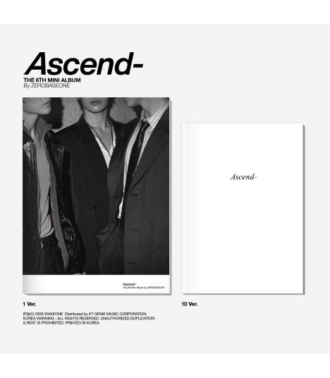 ZEROBASEONE - The 6th Mini Album [Ascend-] (Photobook Ver.) (1 Ver. & 10 Ver.)